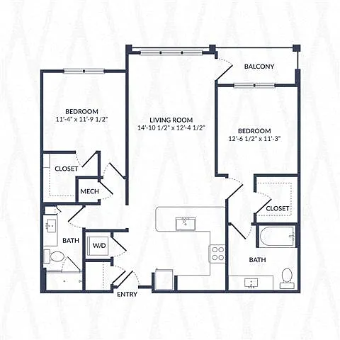 Floor plan B1A ALT 1