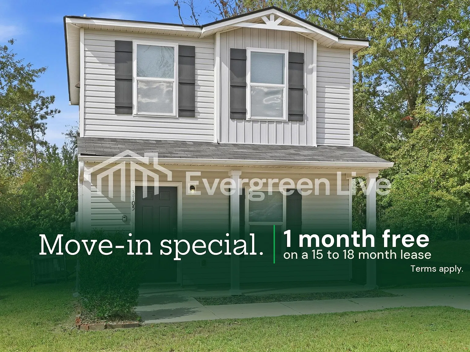 3 bed, 1.5 bath, 1000 sqft, $1,045 — Photo 1