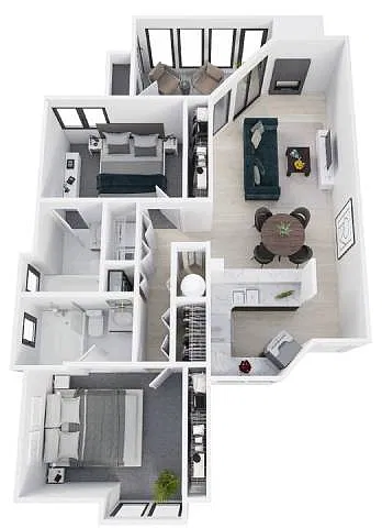 Floor plan B3P