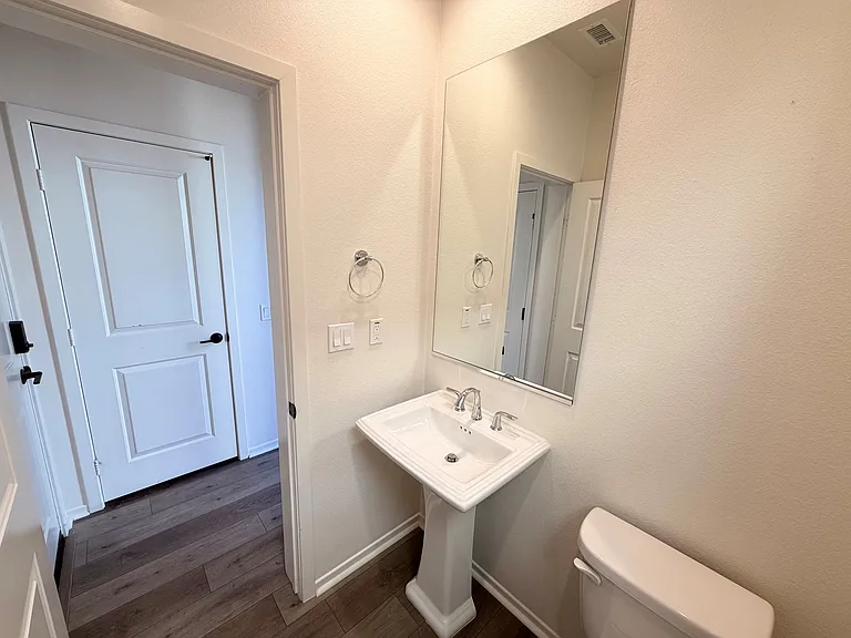 Downstairs half-bath