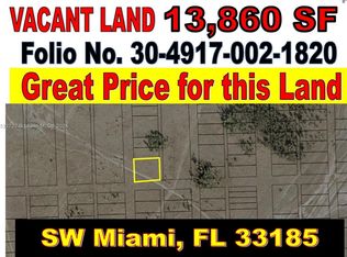 Land South Of Southwest Ave #157, Miami, FL 33185