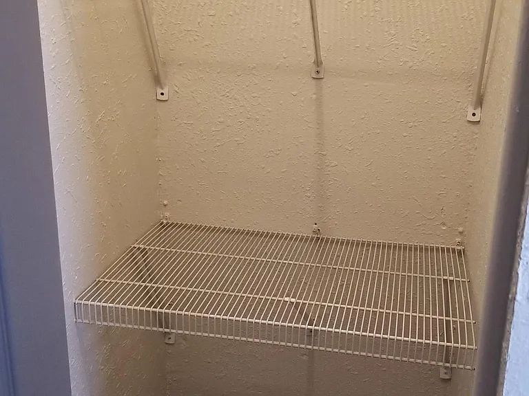 PANTRY PROVIDES ADDITIONAL STORAGE SPACE