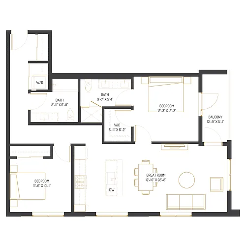 Floor plan D10