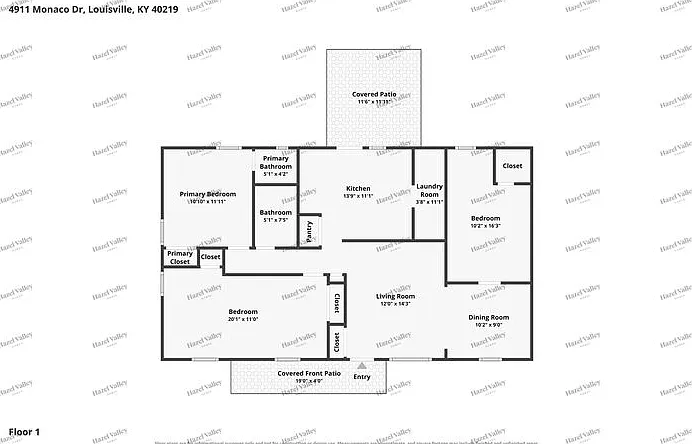 3 bed, 1.5 bath, 1242 sqft, $1,770 — Photo 3