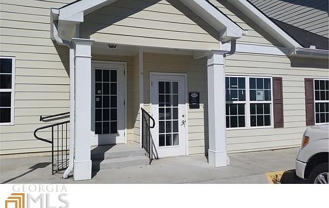 front of building