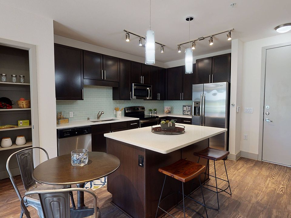 Large Kitchen with Stainless Steel Appliances