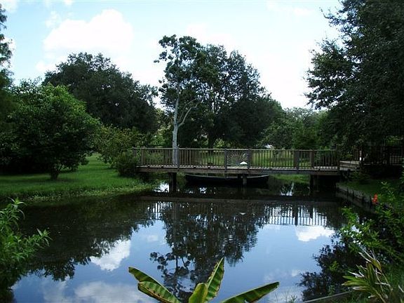 Foot bridge to your own isalnd!