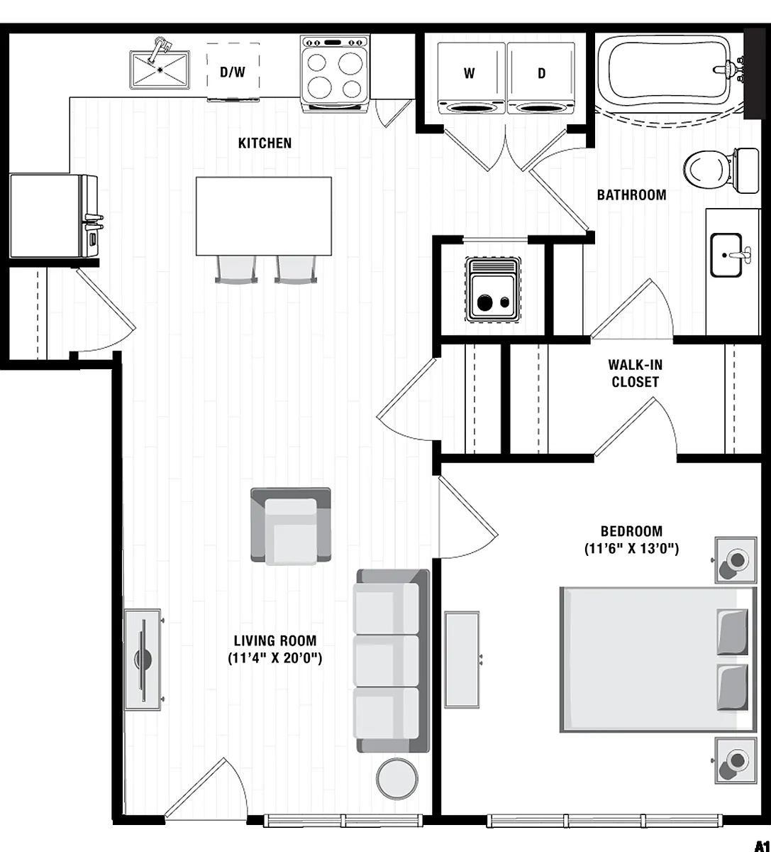 Floor plan The Belle