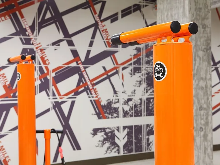 Bike repair room