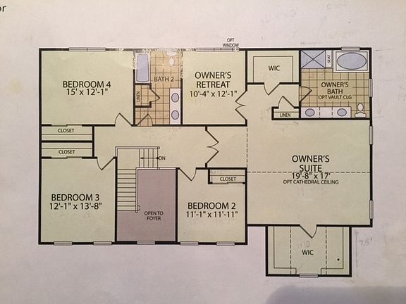 2nd Floor floor plan
