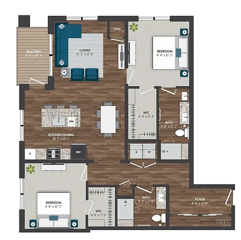 Floor plan C8