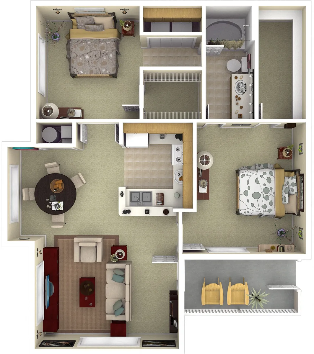 Floor plan Residence 3 Luxury