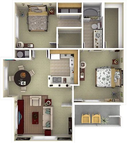 Floor plan Residence 3 Luxury