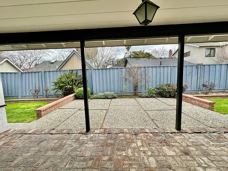 Rear Covered Patio