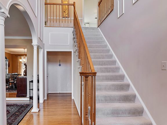 Two story foyer