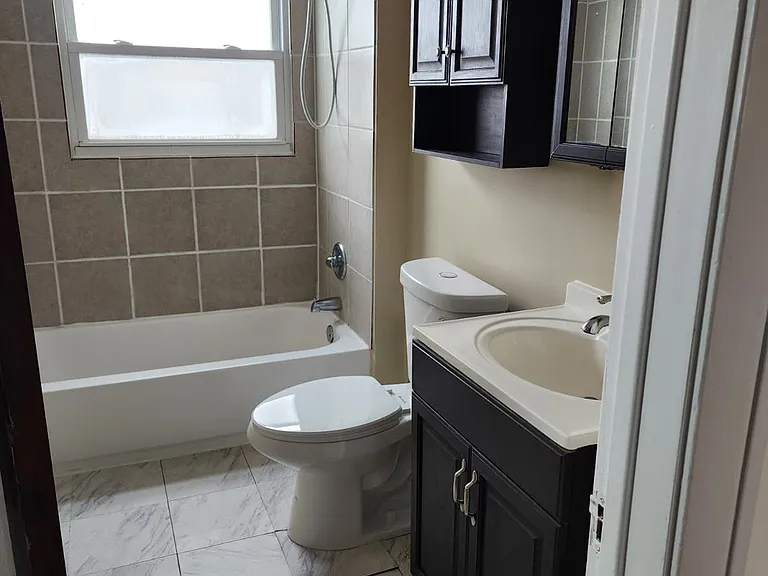 Full bathroom with modern fixtures