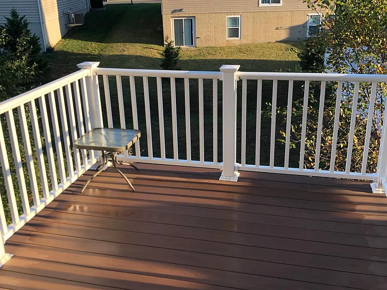 Beautiful composite deck!