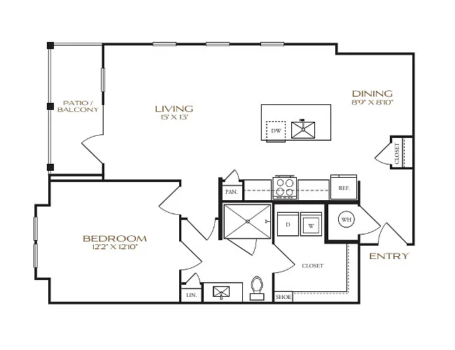 Floor plan A22