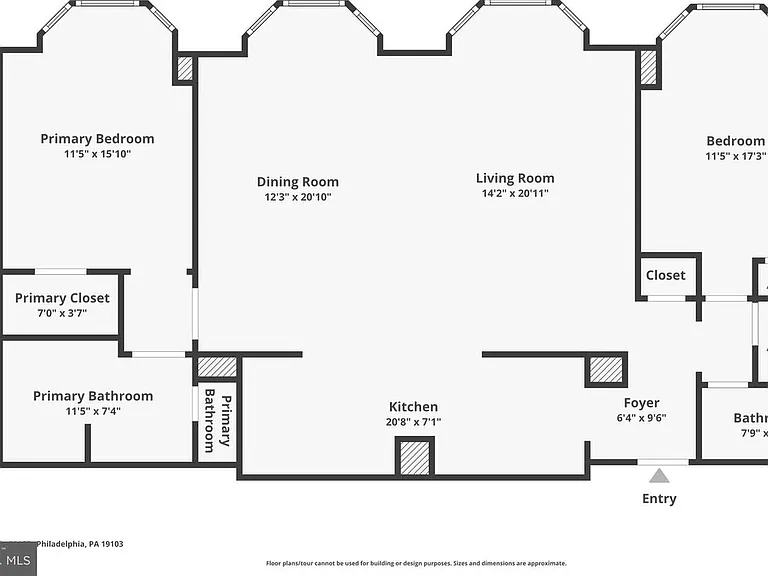 2020 Walnut St #14CD — Photo 2