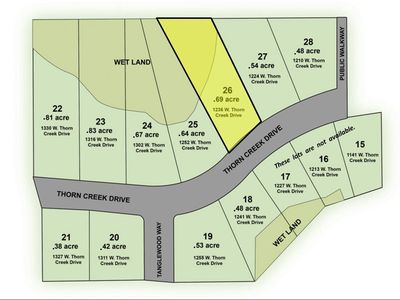 1236 West THORN CREEK DRIVE #26, Hilbert, WI, 54129