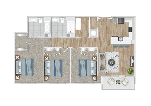 Floor plan C2