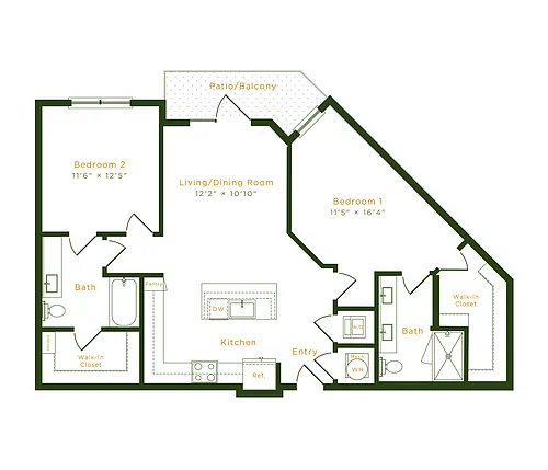 Floor plan B7