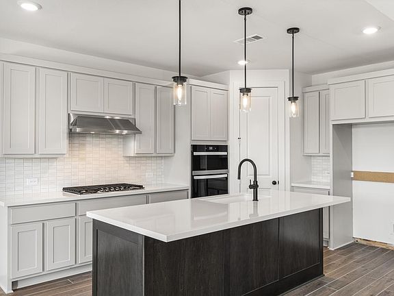 Kitchen with upgraded features