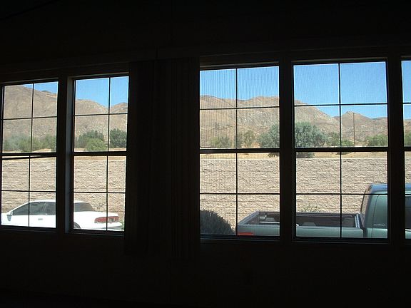 view from living room