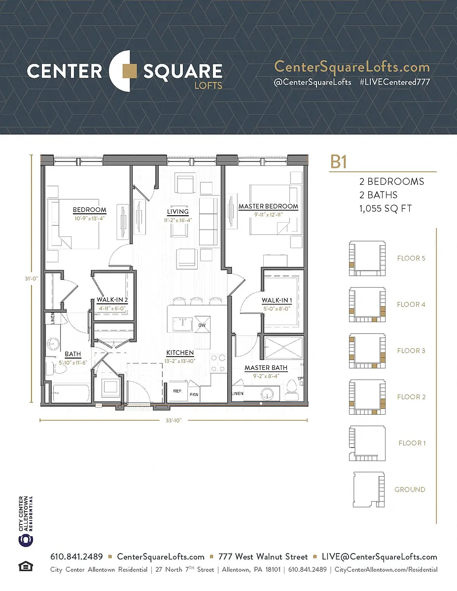Floor plan B1