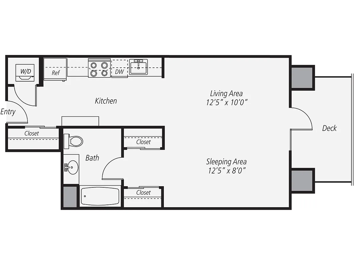 Floor plan S5-Deck
