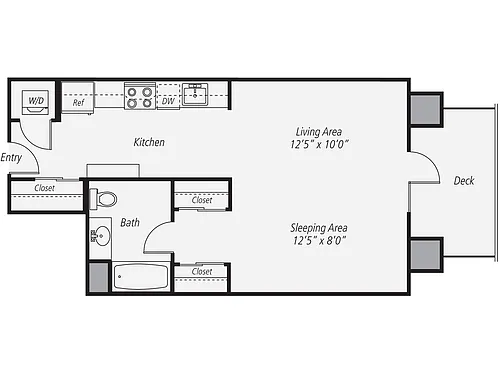 Floor plan S5-Deck