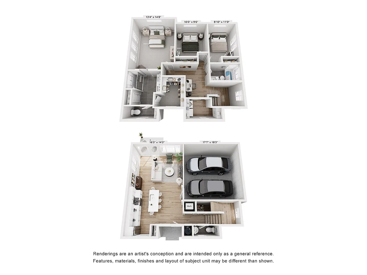 Floor plan The Fillmore - Home 1