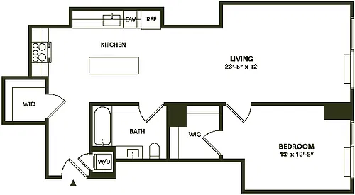 Floor plan 1J
