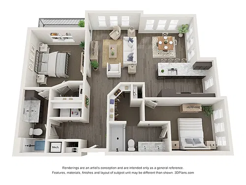 Floor plan C2