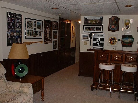 Finished Basement Rec Room