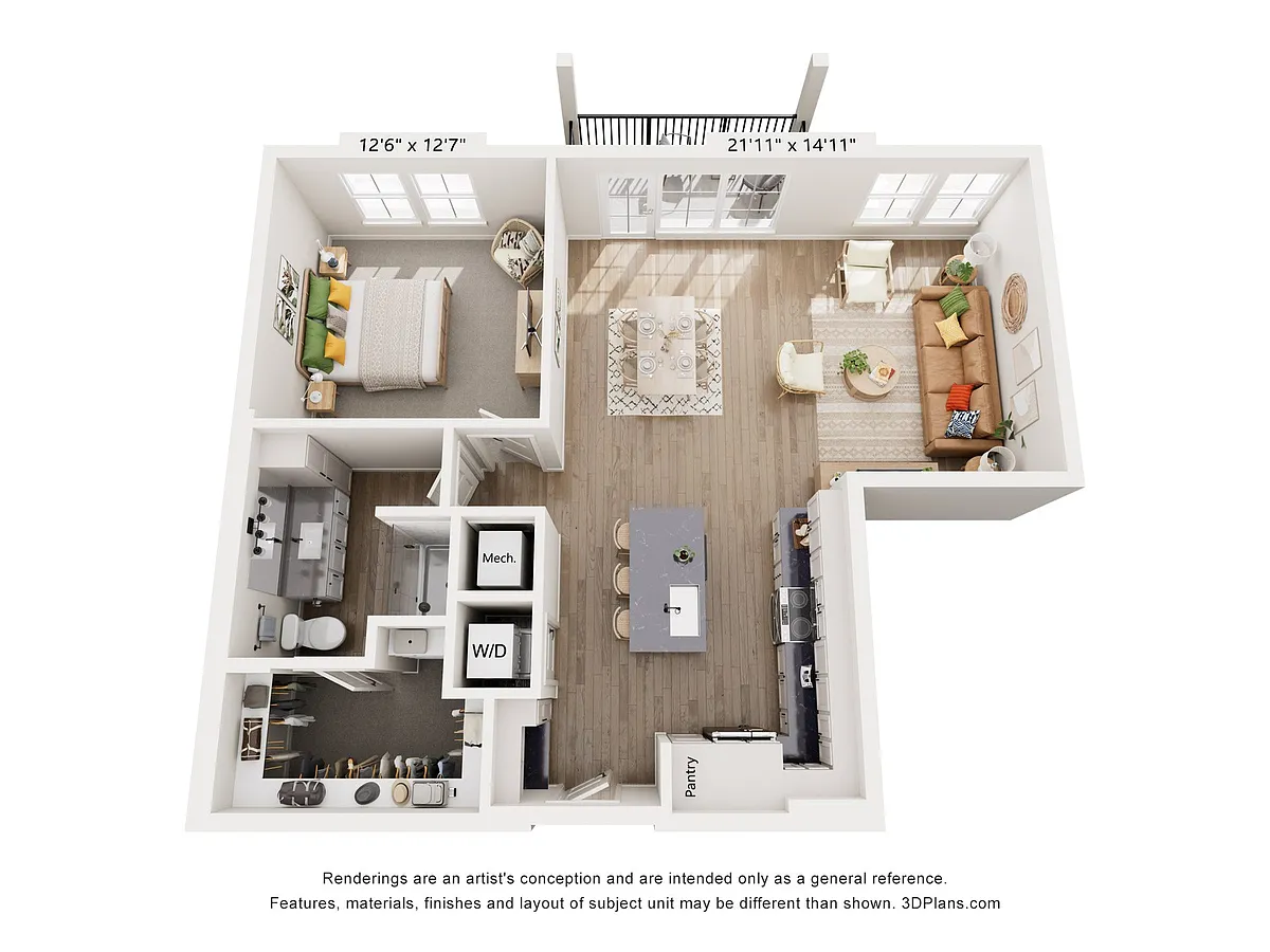 Floor plan The Livery