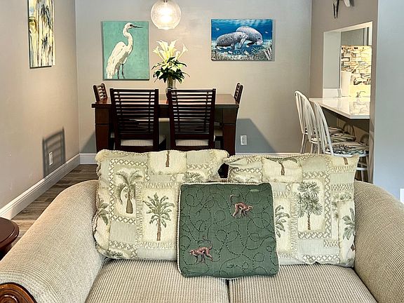 looking from living to dining