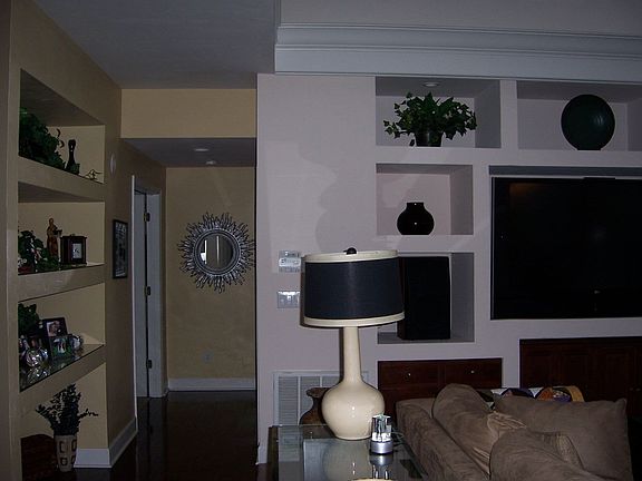 Hallway to Master Suite & Den