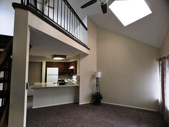 Living room and loft