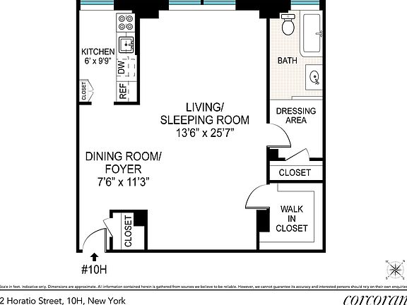 2nd image of 2 Horatio St APT 10H