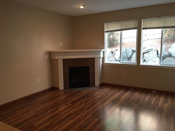 Living room with gas fireplace