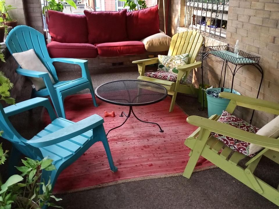 Veranda porch for everyone's use.