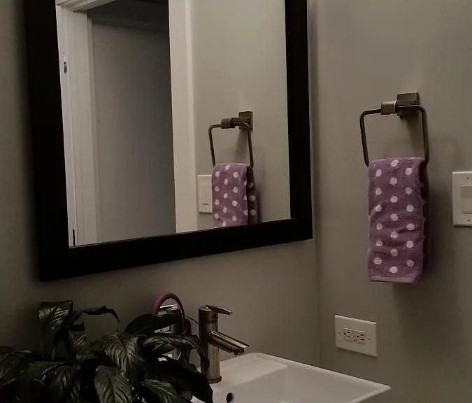 Updated, full guest bathroom