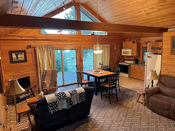 Kitchen and living area