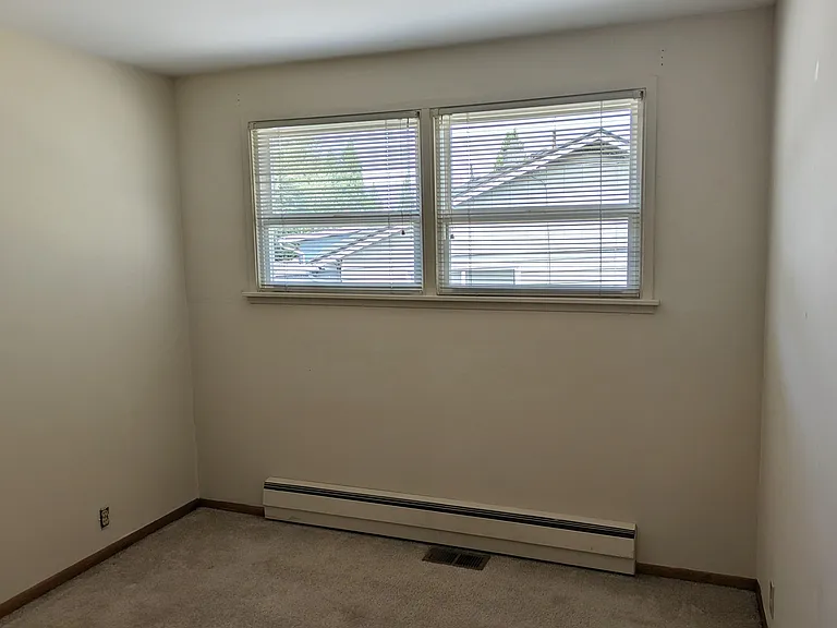 One carpeted bedroom - with generous closet space