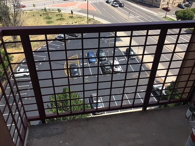 Balcony from smaller bedroom