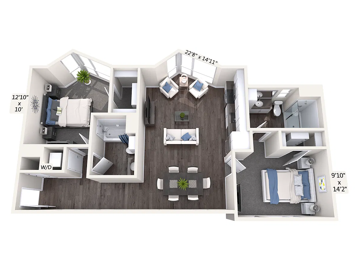 Floor plan B6_1158