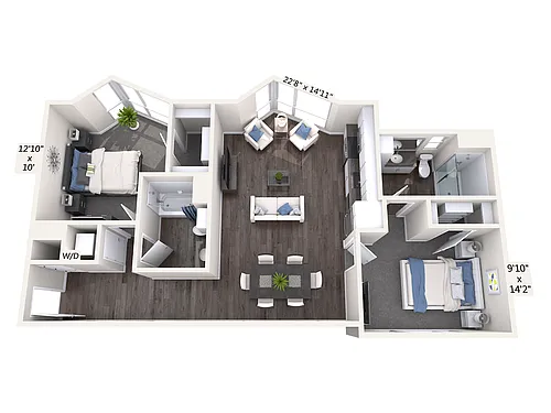 Floor plan B6_1158