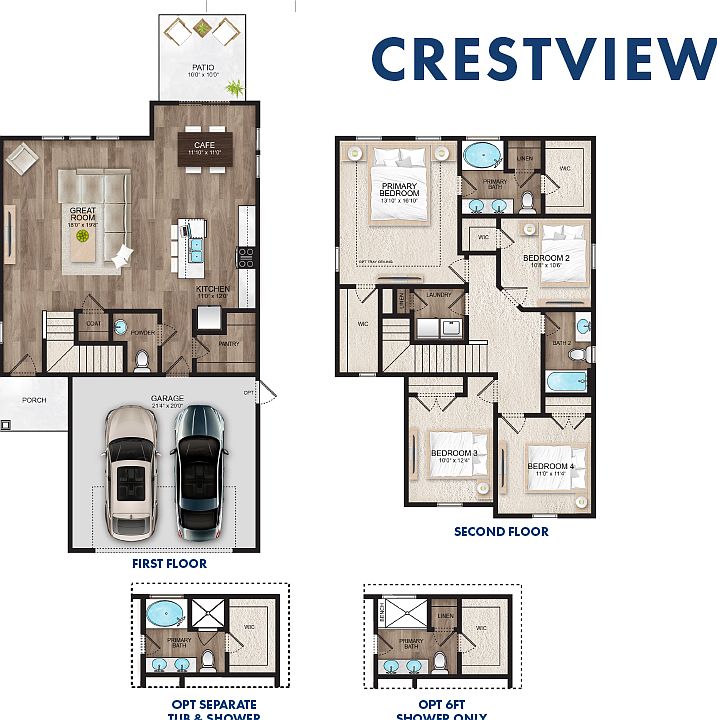 Crestview Plan, Harmony, Pooler, GA 31322 Zillow
