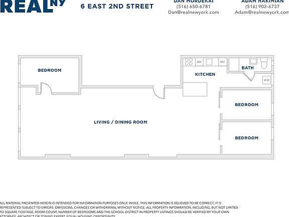 2nd image of 6 E 2nd St Unit 3